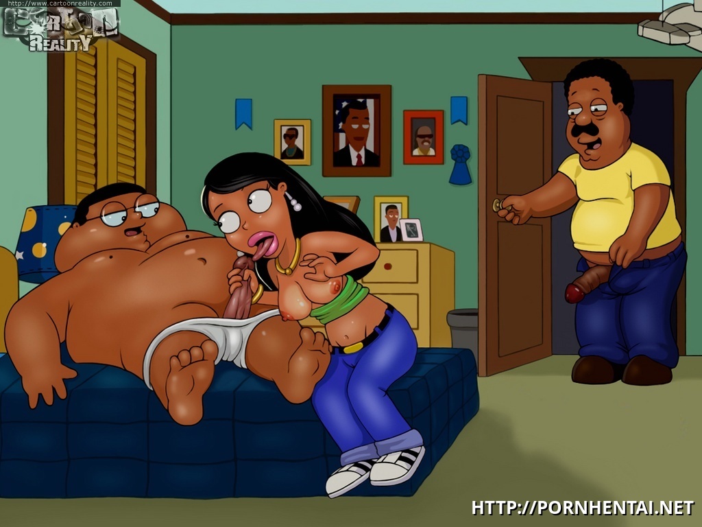 Roberta Tubbs really want sex with two black guys – Cleveland Show Porn